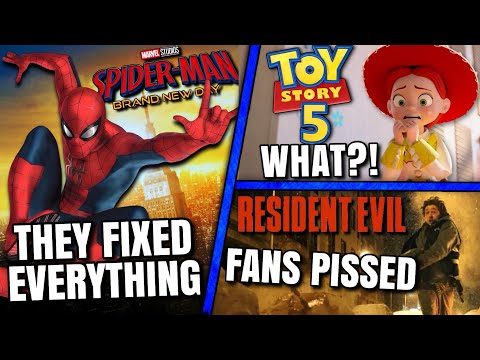 Spider-Man Opening Scene, Disney Spoils Toy Story 5, Resident Evil Trailer & MORE!!