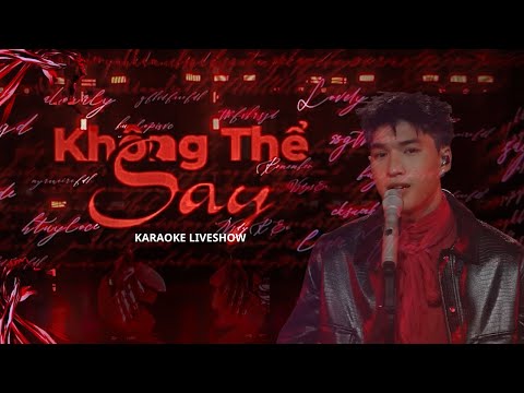 KHÔNG THỂ SAY KARAOKE ( SONG24 LIVESHOW VERSION)