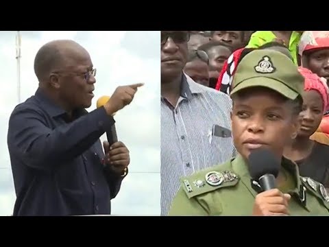 "I ORDER YOU TO STOP WORK TODAY, HE MURDERED, SAYING HE WAS DRUNK, KHAA" - MAGUFULI