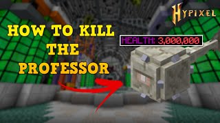 How to KILL The Professor! (Hypixel Skyblock Guide)