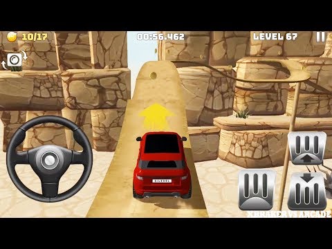 Mountain Climb 4x4: Red Suv Driving Simulator Impossible Stunts - Android GamePlay 3D