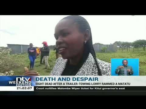 8 dead in Narok-Bomet road accident