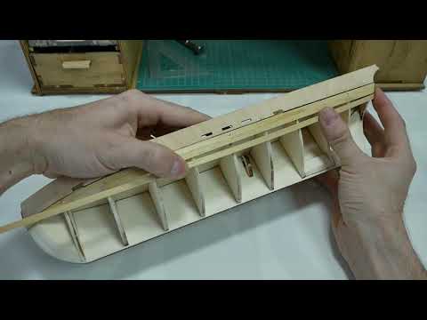 CASCO 15- Como forrar el casco 2. POLARIS - Modelismo Naval