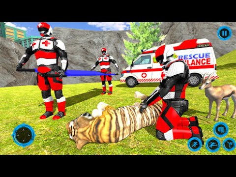 Light speed hero Animal Rescue Robot Superhero - Android Gameplay