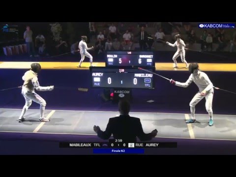 FRANCE FLEURET N2 2016 FMI Final Mabileau TFL vs Aurey RUE