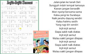 Download lagu Lagu Injit-Injit Semut # Lagu daerah Jambi # Materi Tema 8 Kelas 4 mp3