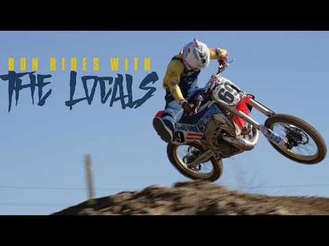Ron Rides With The Locals