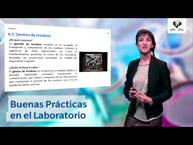 Vídeo relacionado con Materiales y residuos peligrosos en laboratorios