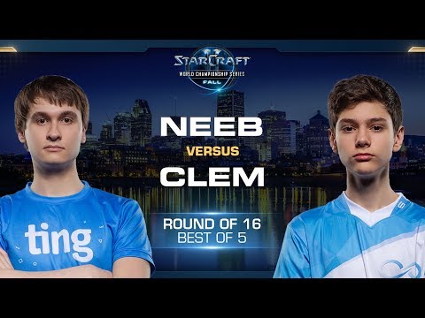 Neeb vs Clem PvT - Round of 16 - WCS Fall 2019 - StarCraft II
