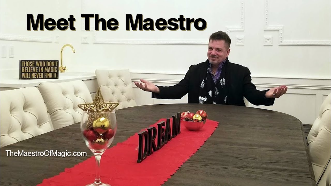 Promotional video thumbnail 1 for The Maestro Of Magic