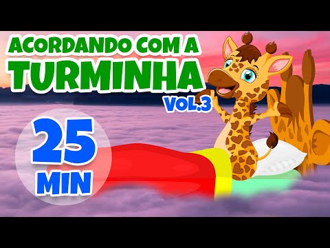 Acordando com a Turminha Vol. 3 - Giramille 25 min | Desenho Animado Musical