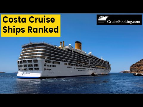Costa Cruise Ships Ranked 2025 | CruiseBooking.com | #costa