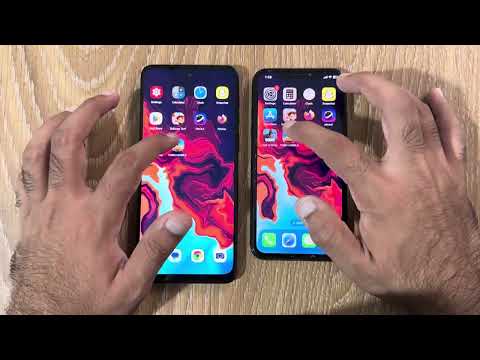 MOTO G54 vs IPHONE X - SPEED TEST(4K)