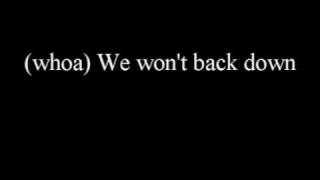 Escape The Fate - We Won&#39;t Back Down (Lyrics)