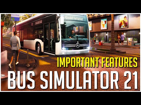 MOST IMPORTANT FEATURES in Bus Simulator 21! (First Impressions and Tips)