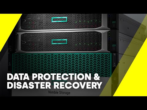 HPE Nimble Storage dHCI Data Protection and Disaster Recovery