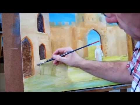 Thumbnail of Tony painting  The Long Journey - Medina