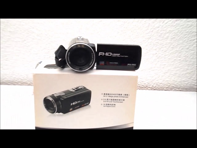 Vídeo relacionado con YUEHISY Cámara de Video 4K 48MP, Pantalla Giratoria de 2.7 Pulgadas TFT 16x Zoom Digital Videocámara DV con Cable USB, para Grabar Mientras Carga la Salida HD (Rojo)