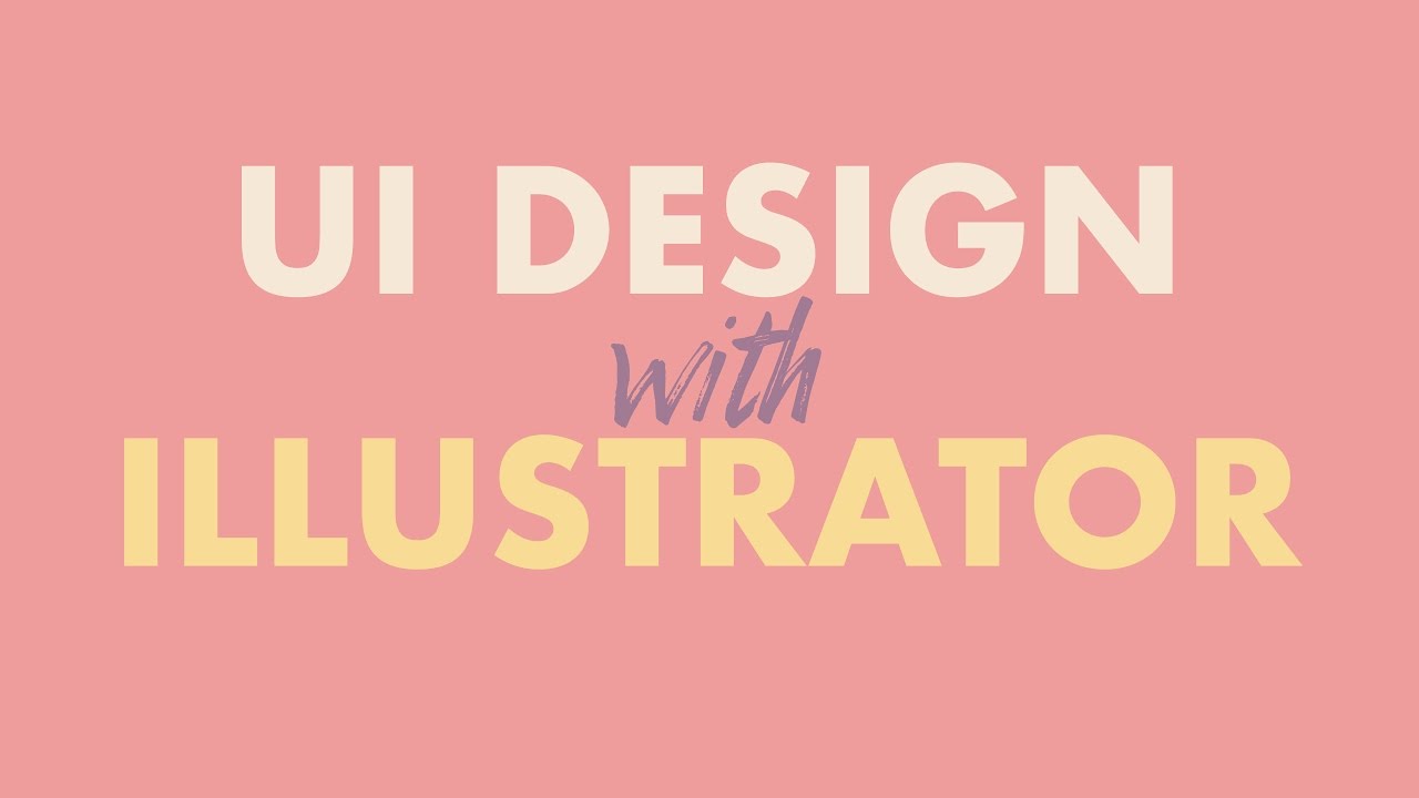 How to design user interfaces in Adobe Illustrator CC