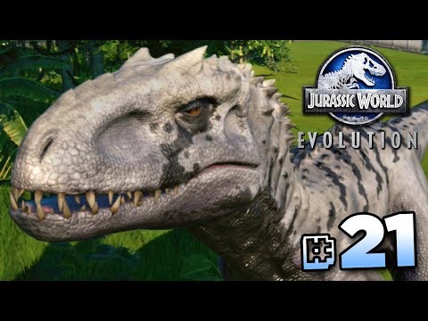 CREATING INDOMINUS REX!!! - Jurassic World Evolution FULL PLAYTHROUGH | Ep21 HD