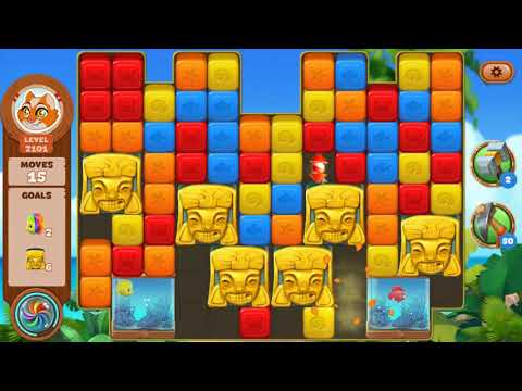 Lost Island Blast Adventure Level 2101 NO BOOSTERS - A S GAMING