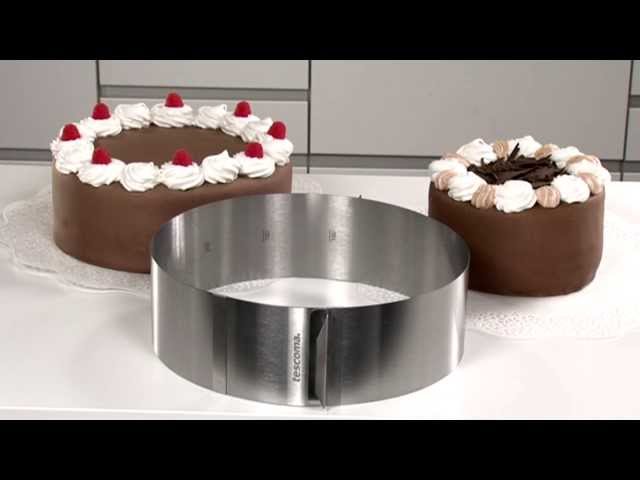Video teaser for Adjustable baking frames TESCOMA DELÍCIA