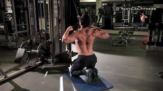 Kneeling High Pulley Row exercise video thumbnail