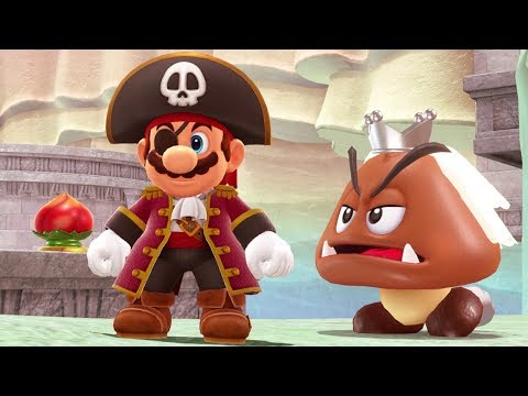 Super Mario Odyssey Walkthrough Part 20 - Lake Kingdom Completed