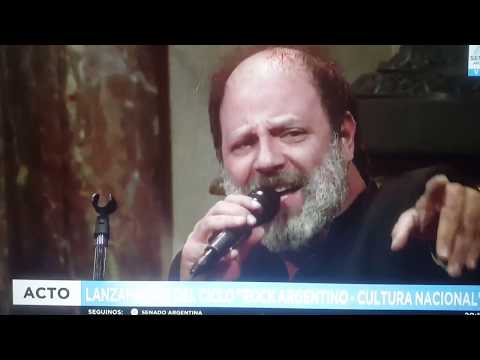 Memphis la blusera con Willy Varela en el Senado de la Nación Argentina.