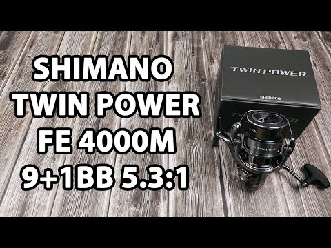 Котушка Shimano Twin Power FE 4000M 9+1BB 5.3:1
