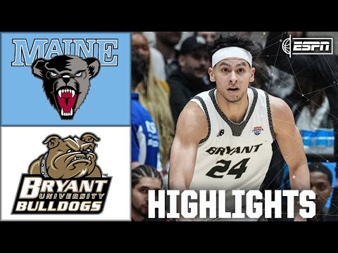 America East Championship: Maine Black Bears vs. Bryant Bulldogs | Full Game Highlights | ESPN CBB