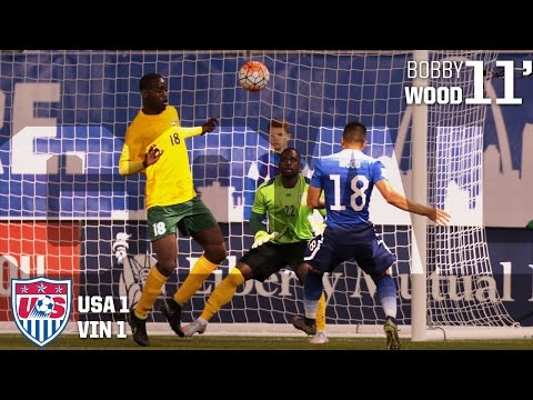 MNT vs. Saint Vincent and the Grenadines: Bobby Wood Goal - Nov. 13, 2015