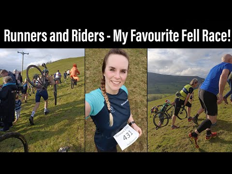 Running My Favourite Fell Race! Ted Mason's Runners and Riders in Appletreewick. Runners Vs Cyclists