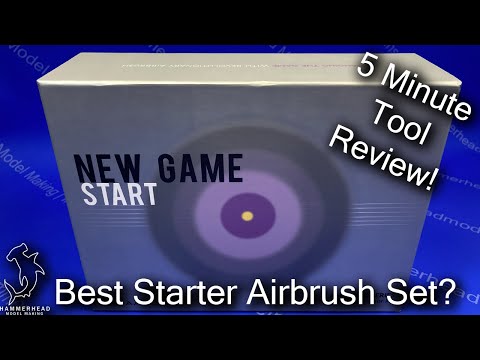 Ambition Series Airbrush and Compressor | 5 Minute Tool Review