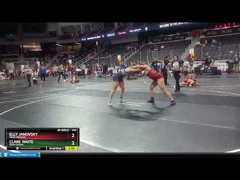 144 Lbs Cons. Round 4 - Clare Waite, Team Idaho Vs Elly Janovsky, Team Indiana 4106