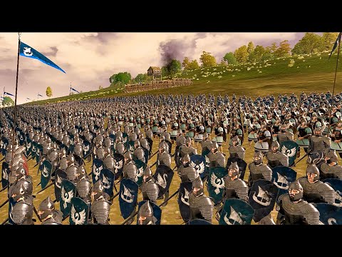 Rise Of Mordor -  Dol Amroth Combat Against Lossarnach - LOTR  Cinematic Battle