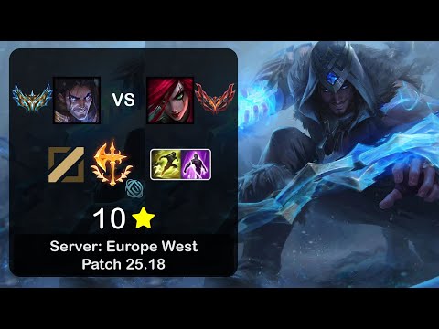 Sylas Mid vs Katarina - EUW Challenger - Patch 25.18