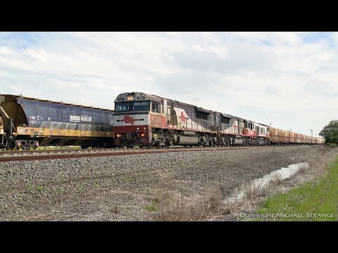 Specialised Container Transport (SCT) 2PM9 - PoathTV Australian Trains & Railways