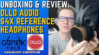 Video thumbnail for Headphone Unboxing and Review - Ollo Audio S4x | GeeK TALK by Vaughn George