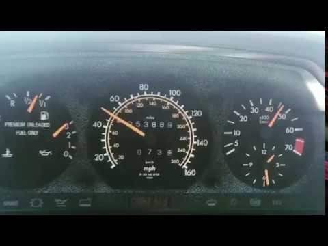 1993 Mercedes-Benz W124 300E 2.8 Acceleration [80~180 KPH]