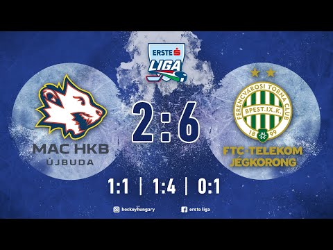 Összefoglaló EL 190 - MAC HKB ÚJBUDA - FTC TELEKOM 2:6 20210306