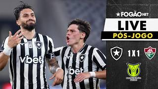 FOGÃONET LIVE: BOTAFOGO 1 X 1 FLUMINENSE (PÓS-JOGO) | CAMPEONATO BRASILEIRO | 22 RODADA