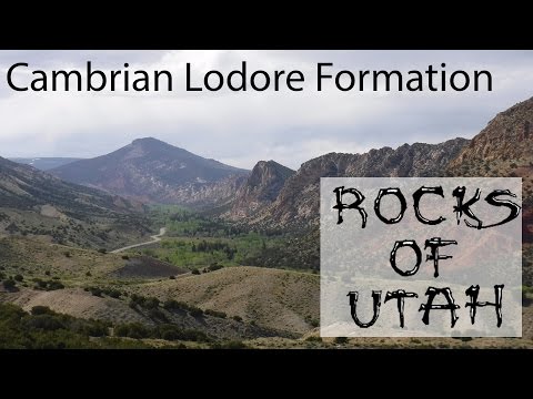 Cambrian Lodore Formation - Rocks of Utah
