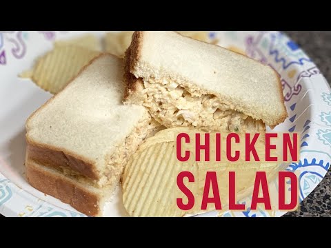 EASY CHICKEN SALAD RECIPE - MEMPHIS FLAVOR | CREATIVE'S KITCHEN