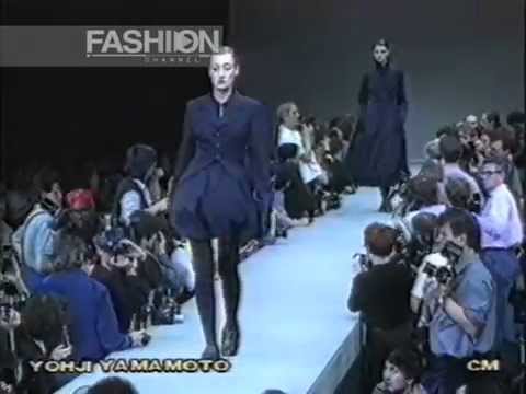 "Yohji Yamamoto" Autumn Winter 1990 1991 Paris Pret a Porter Woman by Canale Moda