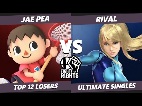 FFR West Ultimate Top 12 - Jae Pea (Villager) Vs. Rival (ZSS) SSBU Singles