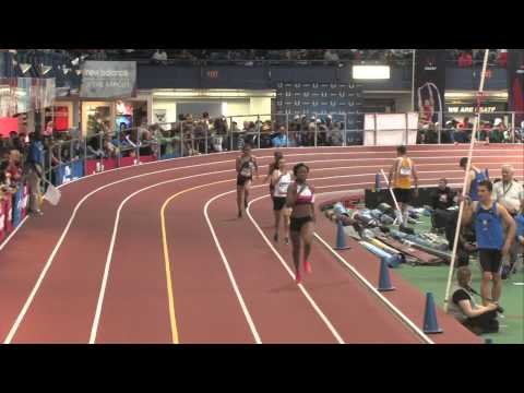 Girls 400m Prelim Heat 7 - New Balance Nationals Indoor 2014