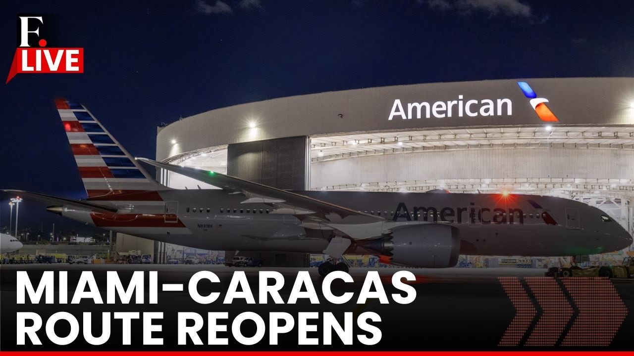LIVE: American Airlines Resumes Miami–Caracas Flights After 7 Years | N18G