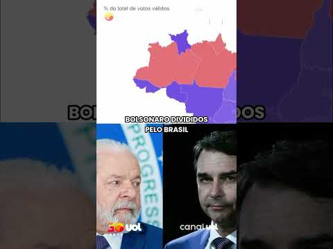 Eleições 2026: Brasil dividido, mapa mostra polarização