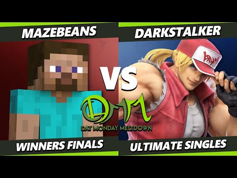 DAT MM 290 Winners Finals - MazeBeans (Steve) Vs. Darkstalker (Terry) Smash Ultimate - SSBU